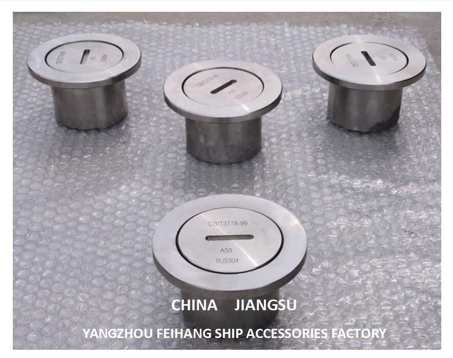 Marine Stainless Steel Sounding Pipe Head, Deck Stainless Steel 316l Sounding Pipe Head A50 Cb/T3778-1999