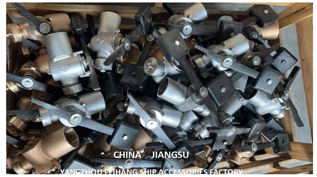 Brass Or Bronze And Sounding Self Close Valve Assembly With Packaging Export Package