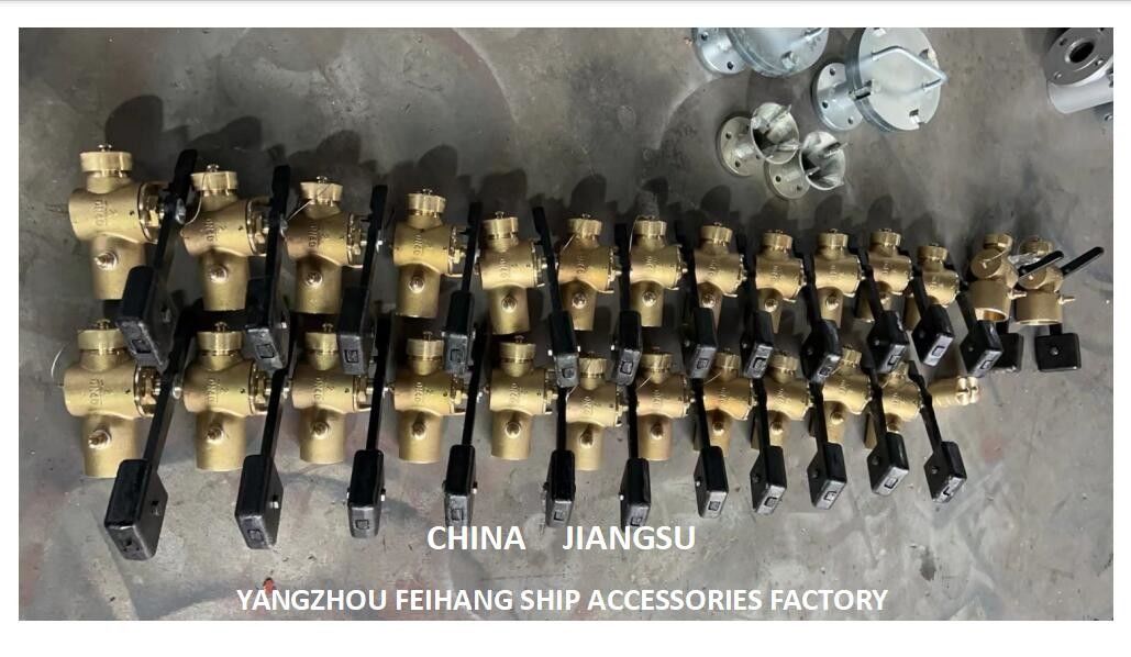 Brass Or Bronze And Sounding Self Close Valve Assembly With Packaging Export Package