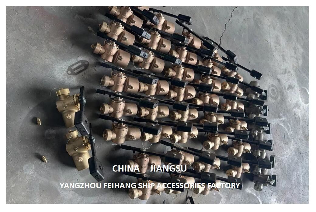 Brass Or Bronze And Sounding Self Close Valve Assembly With Packaging Export Package