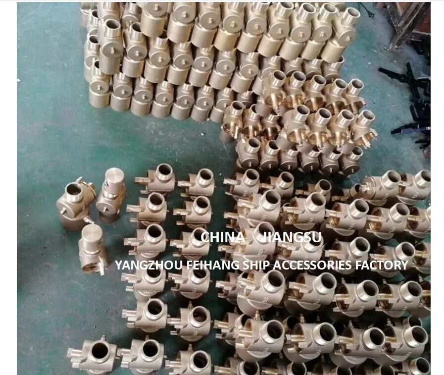Brass Or Bronze And Sounding Self Close Valve Assembly With Packaging Export Package