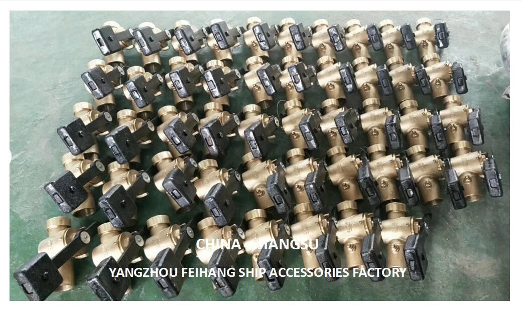Brass Or Bronze And Sounding Self Close Valve Assembly With Packaging Export Package