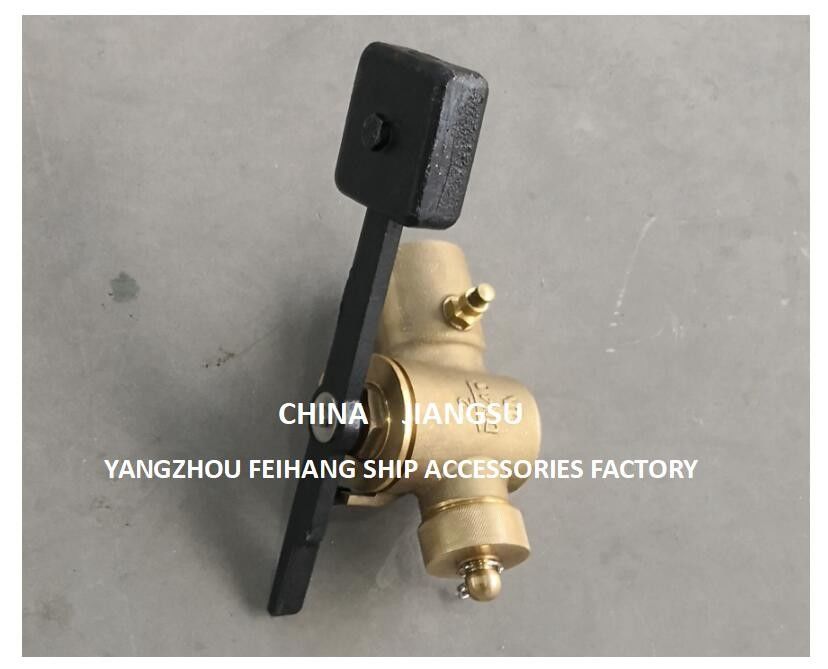 Bronze Depth Sounding Self-Closing Valve For Sunken Cabin Dn40 Cb/T3778-99 Suitable For Water & Fuel Oil
