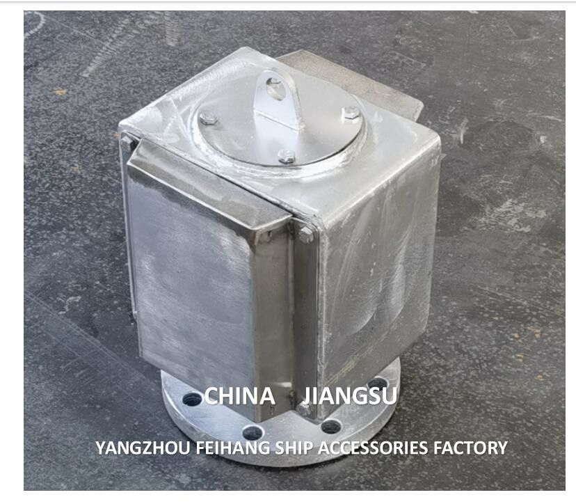 BILGE WATER TANK AIR PIPE HEAD BOX TYPE NO.FH-125A Body Carbon Steel Hot-Dip Galvanizing