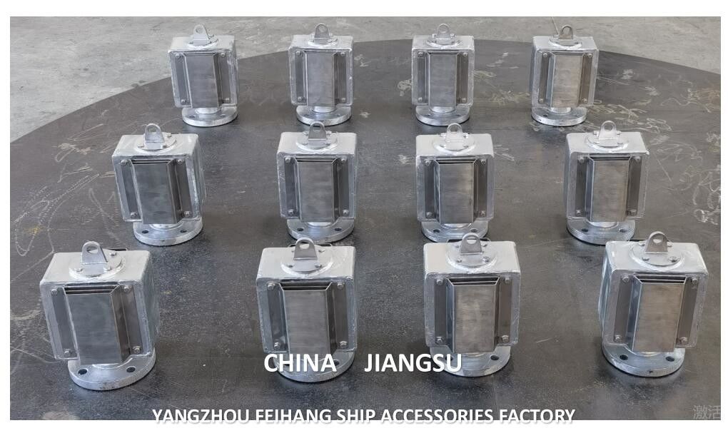 BILGE WATER TANK AIR PIPE HEAD BOX TYPE NO.FH-125A Body Carbon Steel Hot-Dip Galvanizing