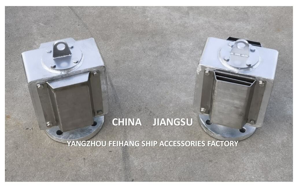 BILGE WATER TANK AIR PIPE HEAD BOX TYPE NO.FH-125A Body Carbon Steel Hot-Dip Galvanizing