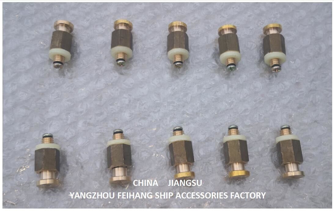 DN6, Spring loaded self closing vent valve Valve Body Material Bronze
