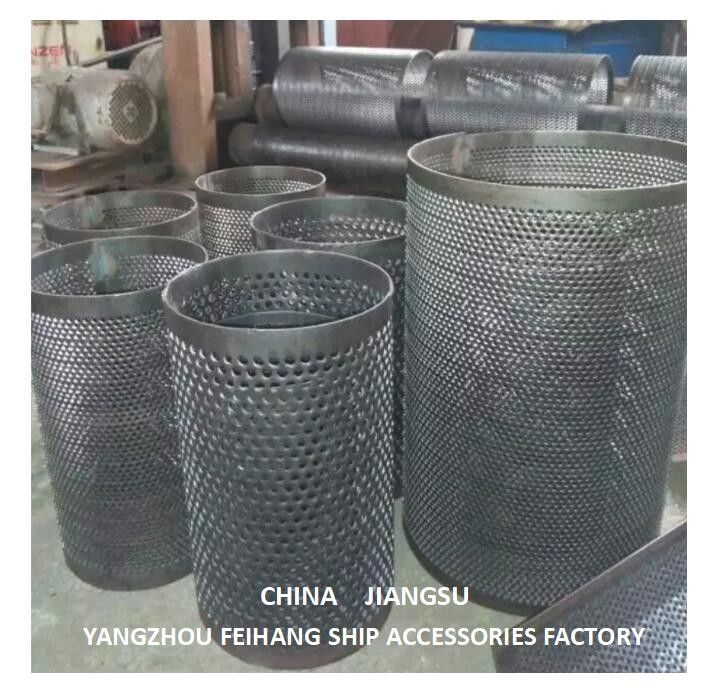 Sea Chest Filter, Size 400, Stainless Steel. Metal Thickness 2.0mm, Mesh Hole Dia 3mm