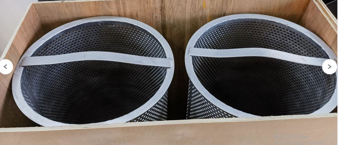Replace A New Stainless Steel Sea Chest Filter In The Old Seawater Strainers Housing