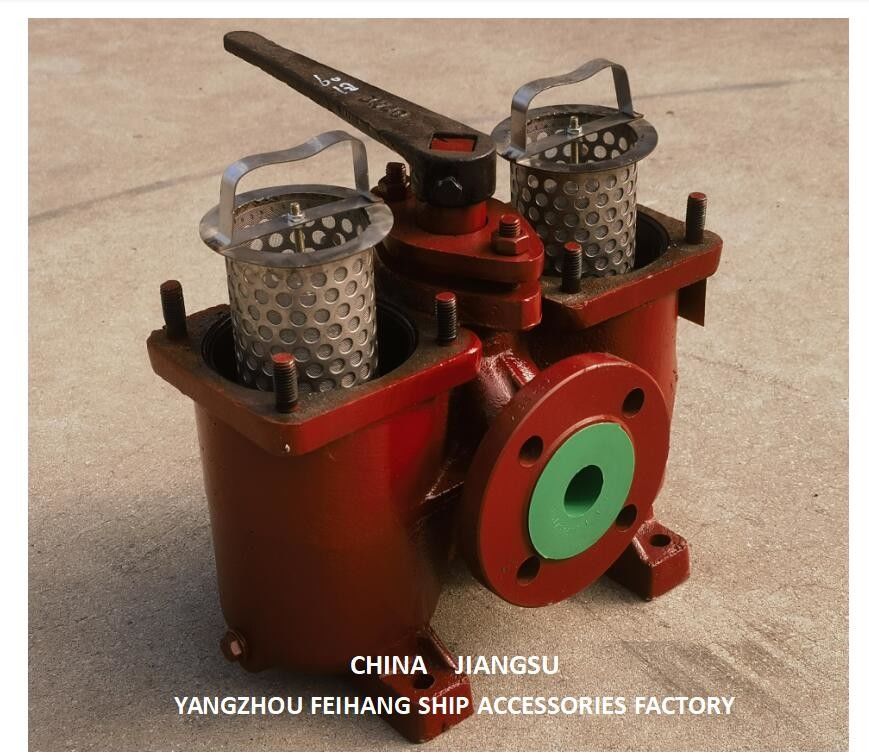 Duplex Oil Straines Duplex Basket Strainers Model AS50-0.4/0.22 Cb/T425 Body cast iron filter element, stainless steel