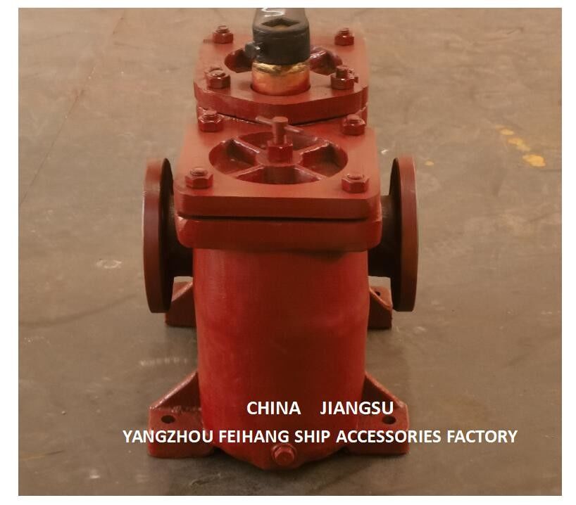 D.O. Delivery Pump Suction Double Oil Filter Model:AS50-0.75/0.26 Cb/T425-94 Double Oil Strainers