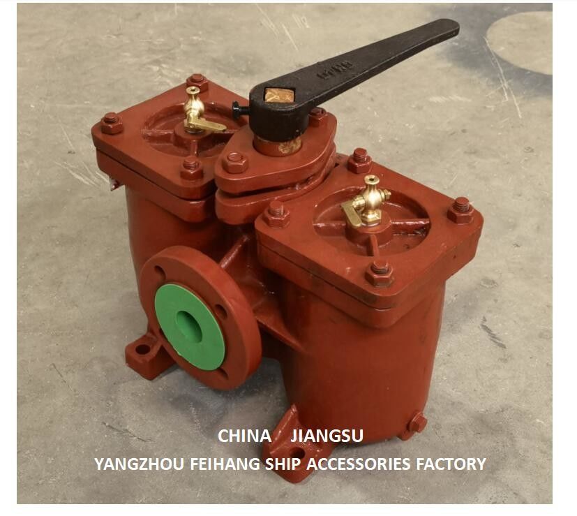 Marine Duplex Oil Strainers  Model AS50-0.16/0.09 Cb/T425-94  Marine Duplex Oil Filters