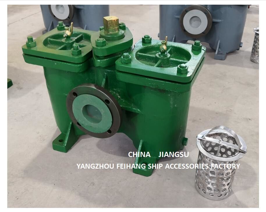 Marine Duplex Oil Strainers  Model AS50-0.16/0.09 Cb/T425-94  Marine Duplex Oil Filters