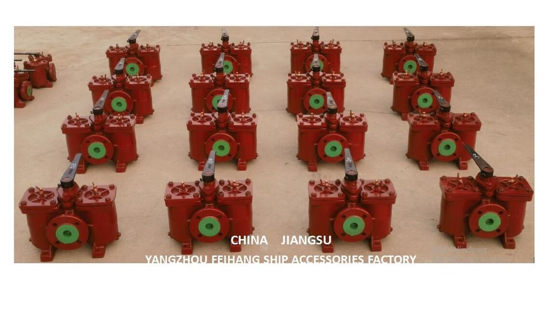 Marine Duplex Oil Strainers  Model AS50-0.16/0.09 Cb/T425-94  Marine Duplex Oil Filters