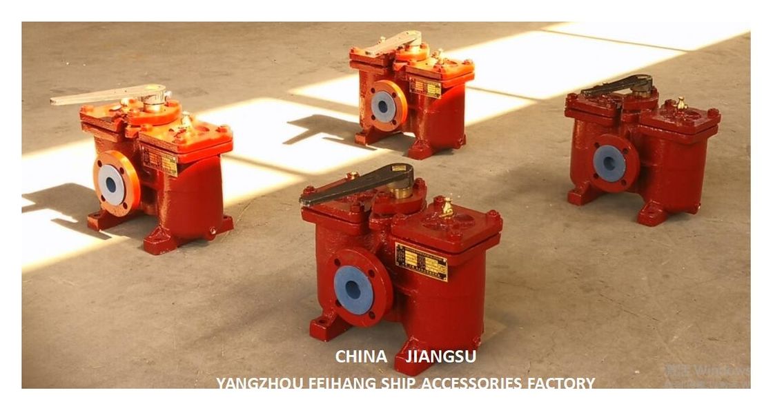 Marine Duplex Oil Strainers  Model AS50-0.16/0.09 Cb/T425-94  Marine Duplex Oil Filters