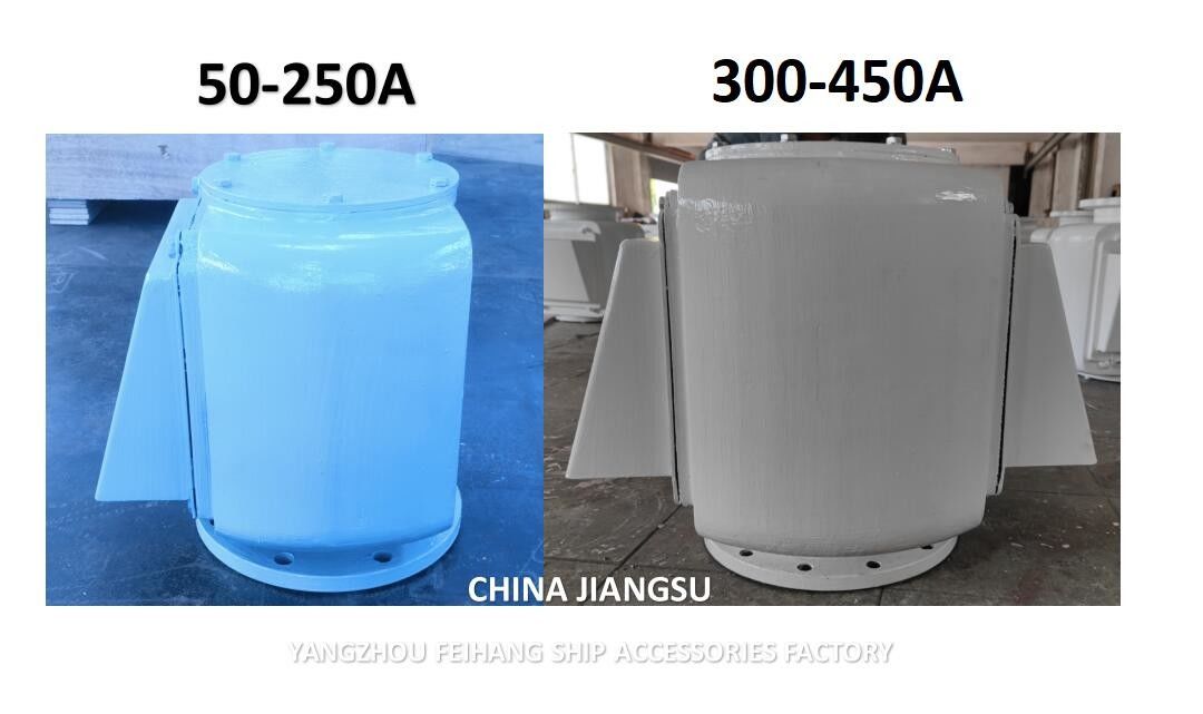 M4-Type Air Vent Head For Fresh Water Tank Model Fkm-150 Material Cast Iron Dn 150