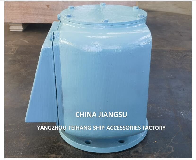 Flange cast M4 type ballast tank breathable cap (with fire net) Material Cast Iron , Vent Head Size FKM-100A