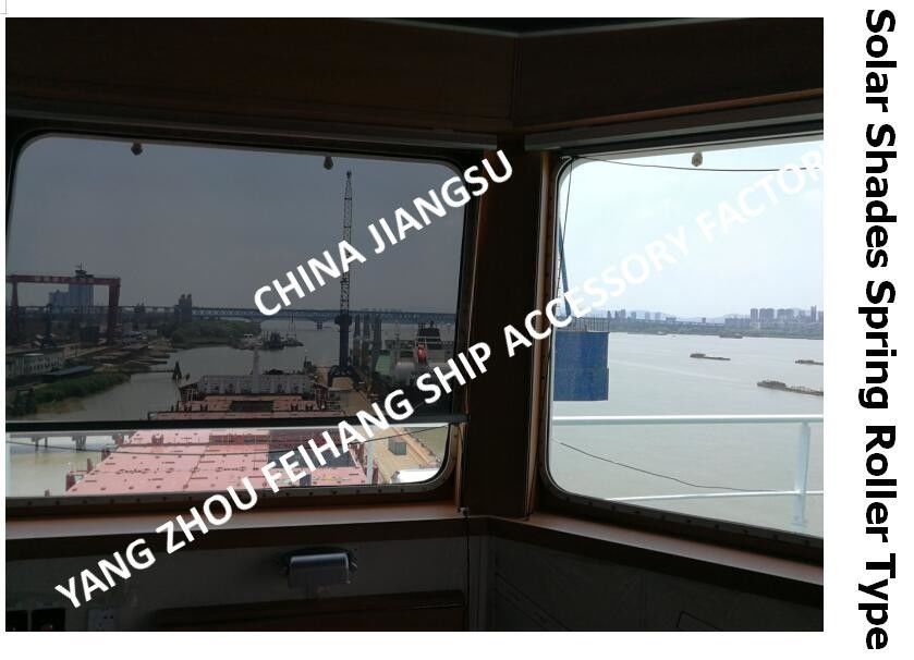 IMPA150721-Solar Shades Spring Roller Type The Automatic Positioning And Operation Of The Spring Are Convenient