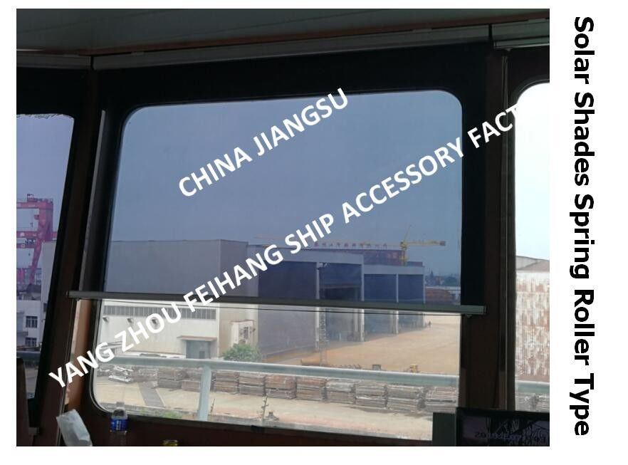 IMPA150721-Solar Shades Spring Roller Type The Automatic Positioning And Operation Of The Spring Are Convenient