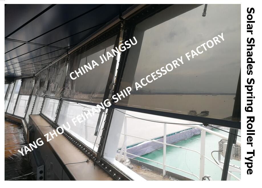 IMPA150721-Solar Shades Spring Roller Type The Automatic Positioning And Operation Of The Spring Are Convenient