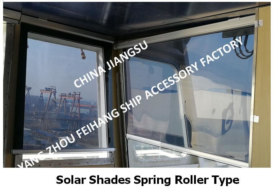 IMPA150721-Solar Shades Spring Roller Type The Automatic Positioning And Operation Of The Spring Are Convenient