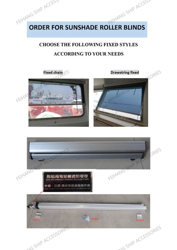 IMPA150721-Solar Shades Spring Roller Type The Automatic Positioning And Operation Of The Spring Are Convenient