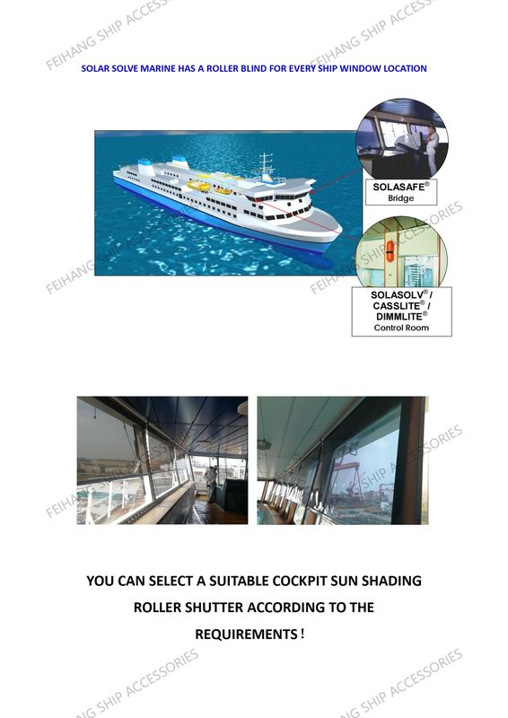 IMPA150721-Solar Shades Spring Roller Type The Automatic Positioning And Operation Of The Spring Are Convenient