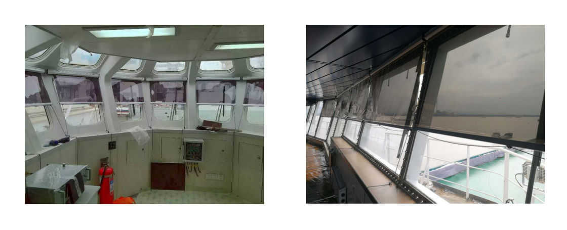 IMPA150721-Solar Shades Spring Roller Type The Automatic Positioning And Operation Of The Spring Are Convenient