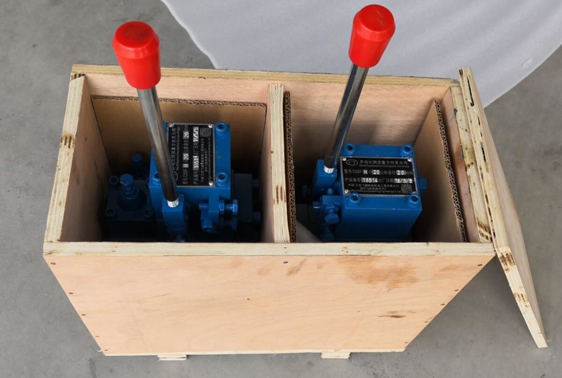 Hydraulic Control Valve For Mooring Winch Model CSBF-G20 Spool Valve Function-M-Type