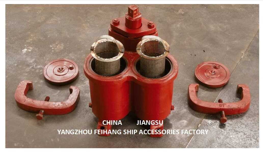 DUPLEX OIL STRAINER(U-TYPE) JIS 5K-25-100A & SMALL DUPLEX OIL STRAINER(U-TYPE)