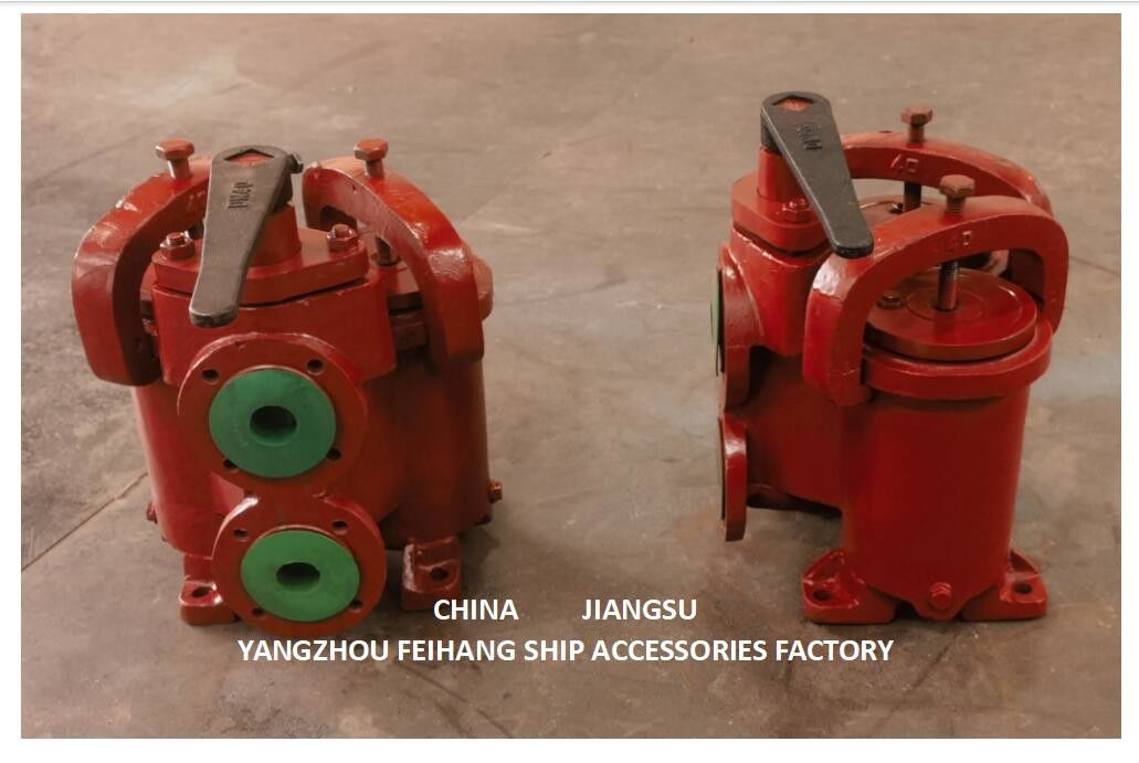 DUPLEX OIL STRAINER(U-TYPE) JIS 5K-25-100A & SMALL DUPLEX OIL STRAINER(U-TYPE)