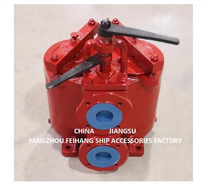 DUPLEX OIL STRAINER(U-TYPE) 5K-25A CBM1134-82 DOUBLE OIL STRAINER(U-TYPE)