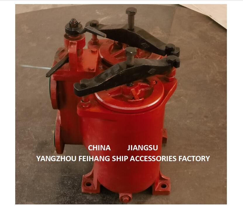 DUPLEX OIL STRAINER(U-TYPE) 5K-25A CBM1134-82 DOUBLE OIL STRAINER(U-TYPE)