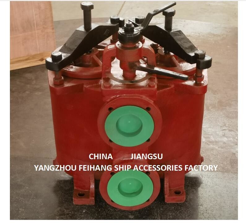 DUPLEX OIL STRAINER(U-TYPE) 5K-25A CBM1134-82 DOUBLE OIL STRAINER(U-TYPE)