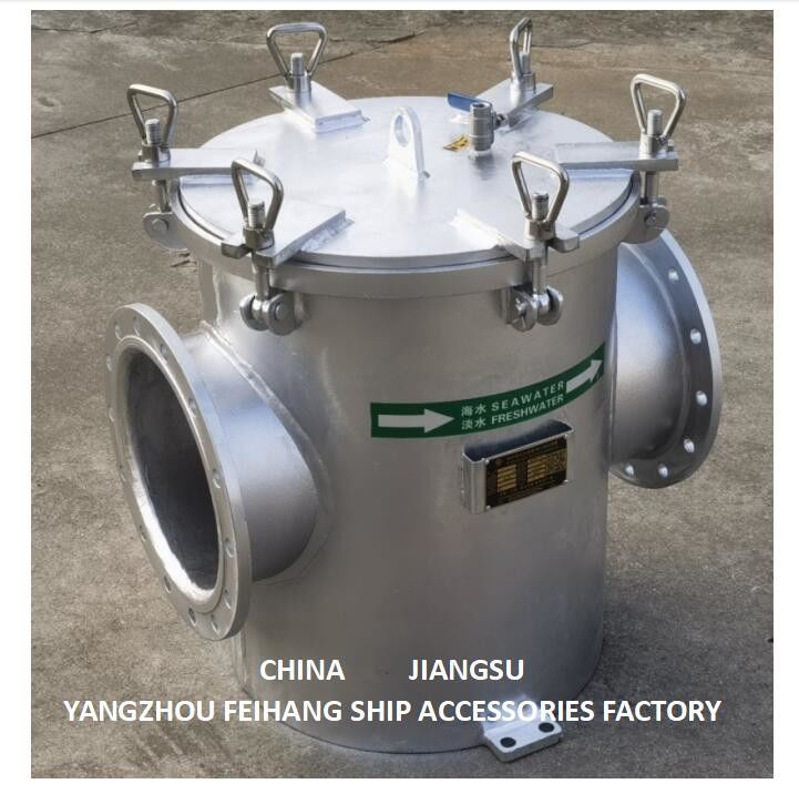 China Supplier Marine Main Sea Water Filter-Marine Sea Water Strainers-Marine Basket Type Sea Water Straiern