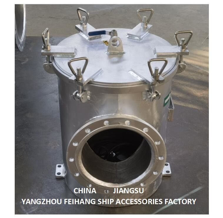 Carbon Steel Hot-Dip Galvanized Seawater Filter As250 Cb/T497 - Suction Coarse Water Filter A250 Cb/T497