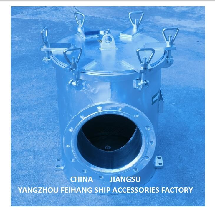 Dn250 Main Seawater Filter, Suction Coarse Water Filter Cb/T497-2012: Mainly Composed Of Connecting Pipe, Main Pipe