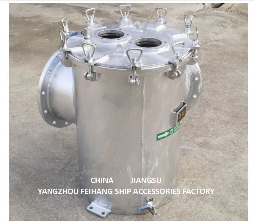 Desulfurization Tower Seawater Filter Angle Type- Suction Coarse Water Filter Model Bls350 Cb/T497-2012