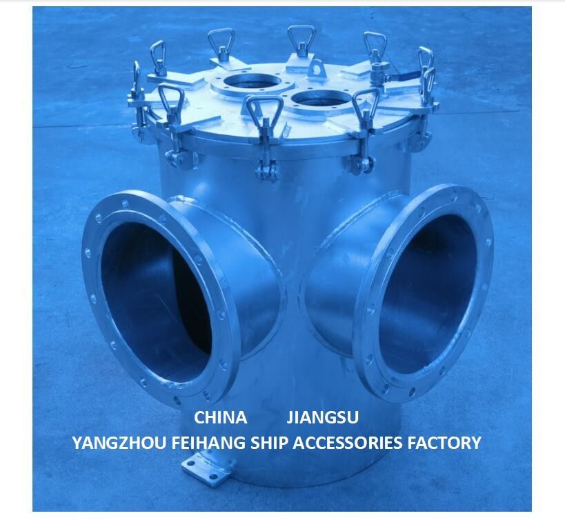 Desulfurization Tower Seawater Filter Angle Type- Suction Coarse Water Filter Model Bls350 Cb/T497-2012