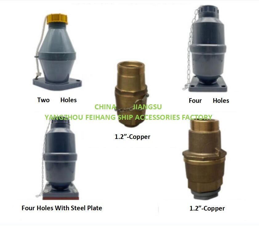 IMPA 233390-Marine Hatch Drainage Valve Sewage Drainage Valve Marine Hatch Cover Valve Flow Valve