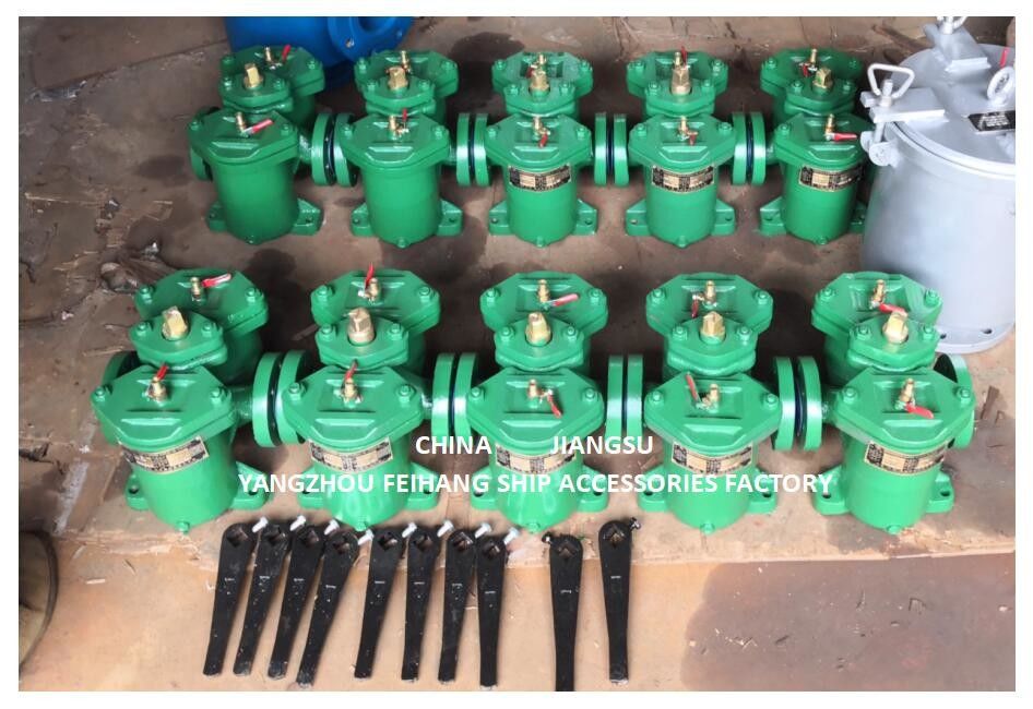 Duplex Oil Strainer Model:As25-0.40/0.22 Cb/T425-94 For Lube Oil Pump Suction Filter
