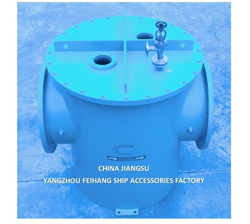 Marine Sea Water Strainers For High Level Subsea Gate With Mgps For Desulfurization Tower Model AS600 CB/T497-