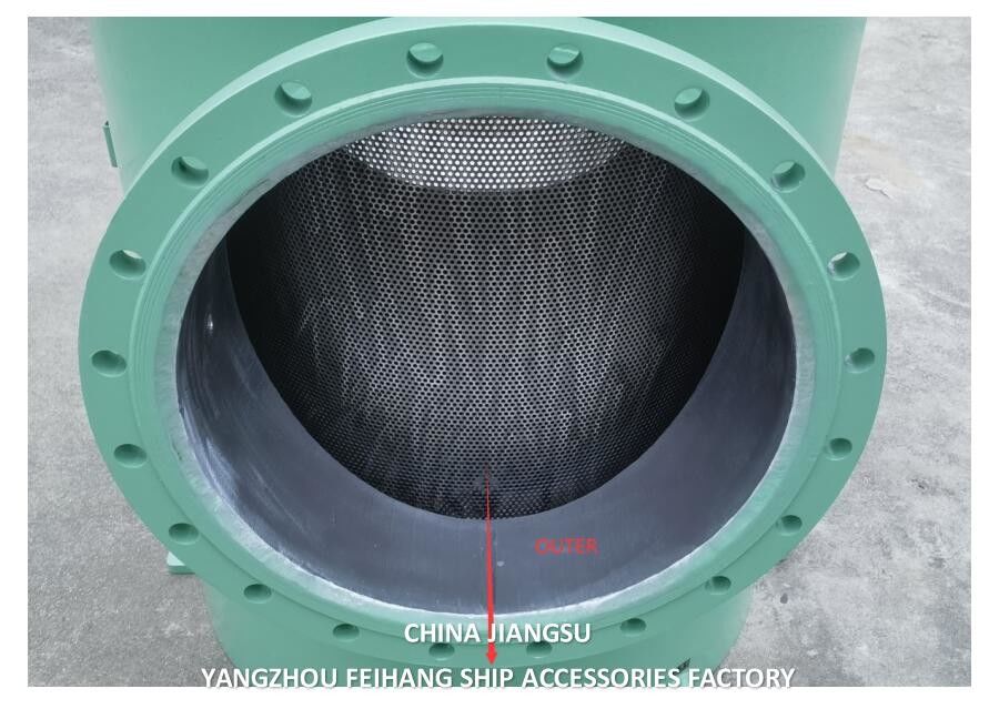 China Supper Marine Seawater Filters With Mgps Model As600 Cb/T497 Body Carbon Steel, Filter Cartridge Stainless Steel,