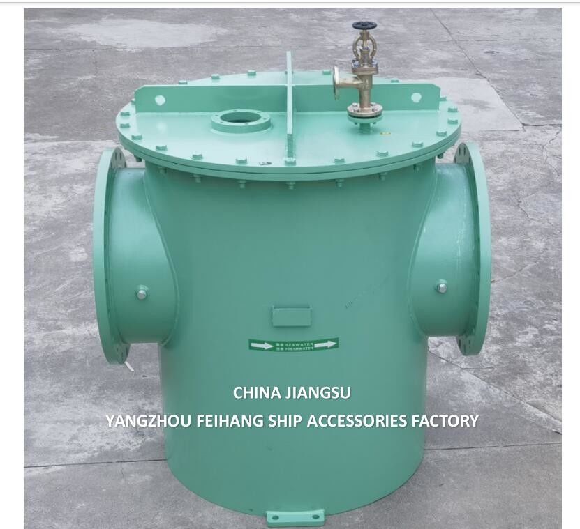 Marine Sea Water Strainers For High Level Subsea Gate With Mgps For Desulfurization Tower Model AS600 CB/T497-