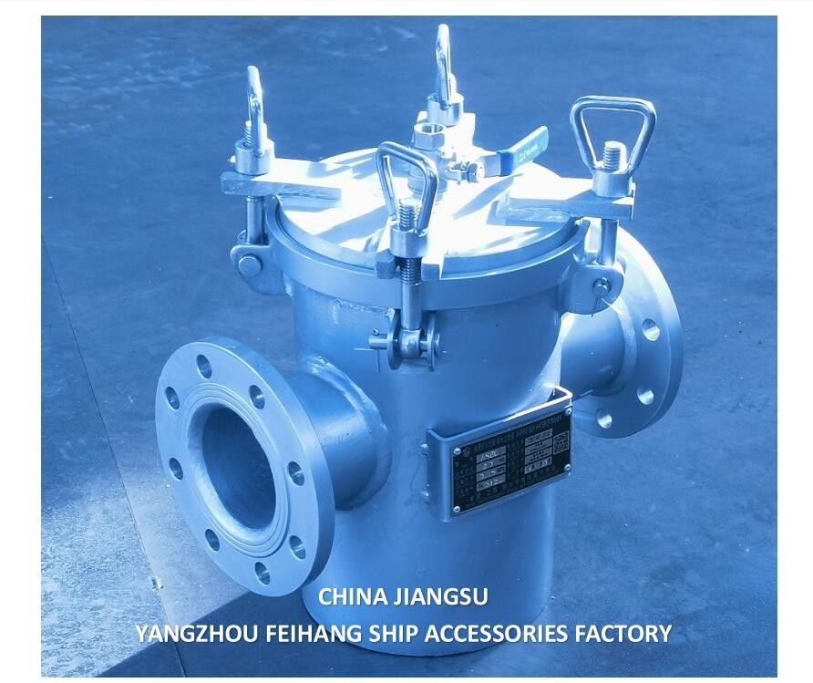 Stainless Steel Seawater Filter - Marine Single  Seawater Filter Model AS80 CB/T497