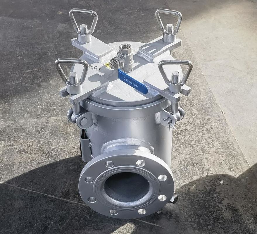 Stainless Steel Seawater Strainers Marine 316L Stainless Steel Seawater Filter Model AS80 CB/T497-2012