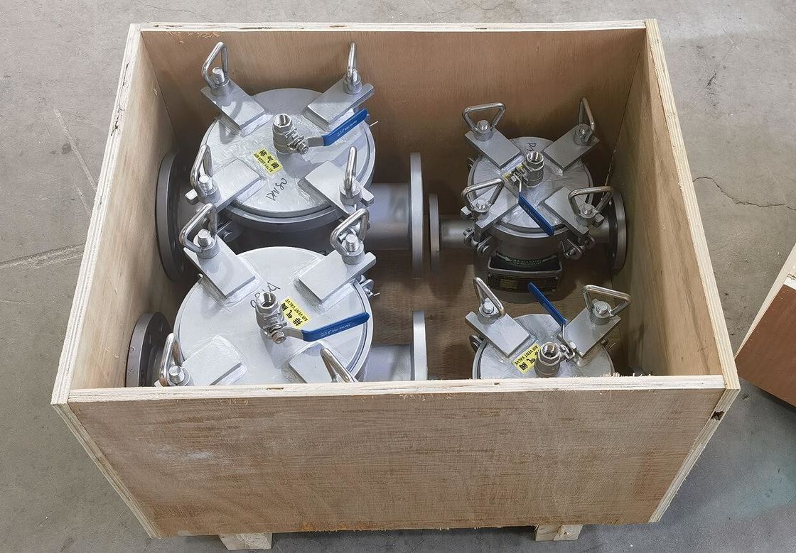 Stainless Steel Seawater Filter - Marine Single  Seawater Filter Model AS80 CB/T497