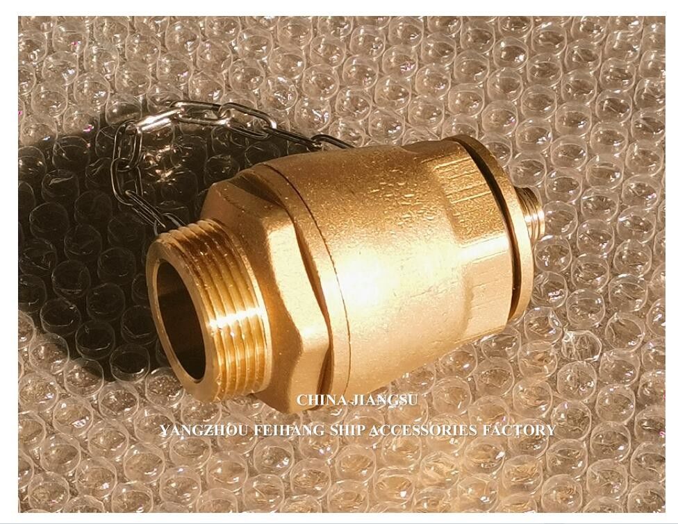 Drain Ball Valve BRASS Body NPT Cover Stainless Steel Float Ball DN32 DN40 Model