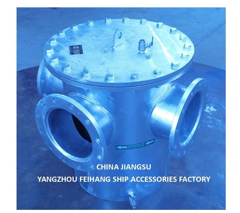 3 Type 3ways Can Water Straines Modle Fh-3t-250a Body Carbon Steel, Filter Cartridge Stainless Steel