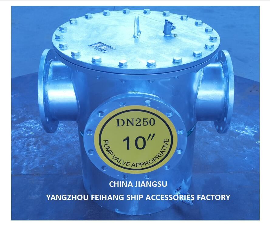 3 Type 3ways Can Water Straines Modle Fh-3t-250a Body Carbon Steel, Filter Cartridge Stainless Steel